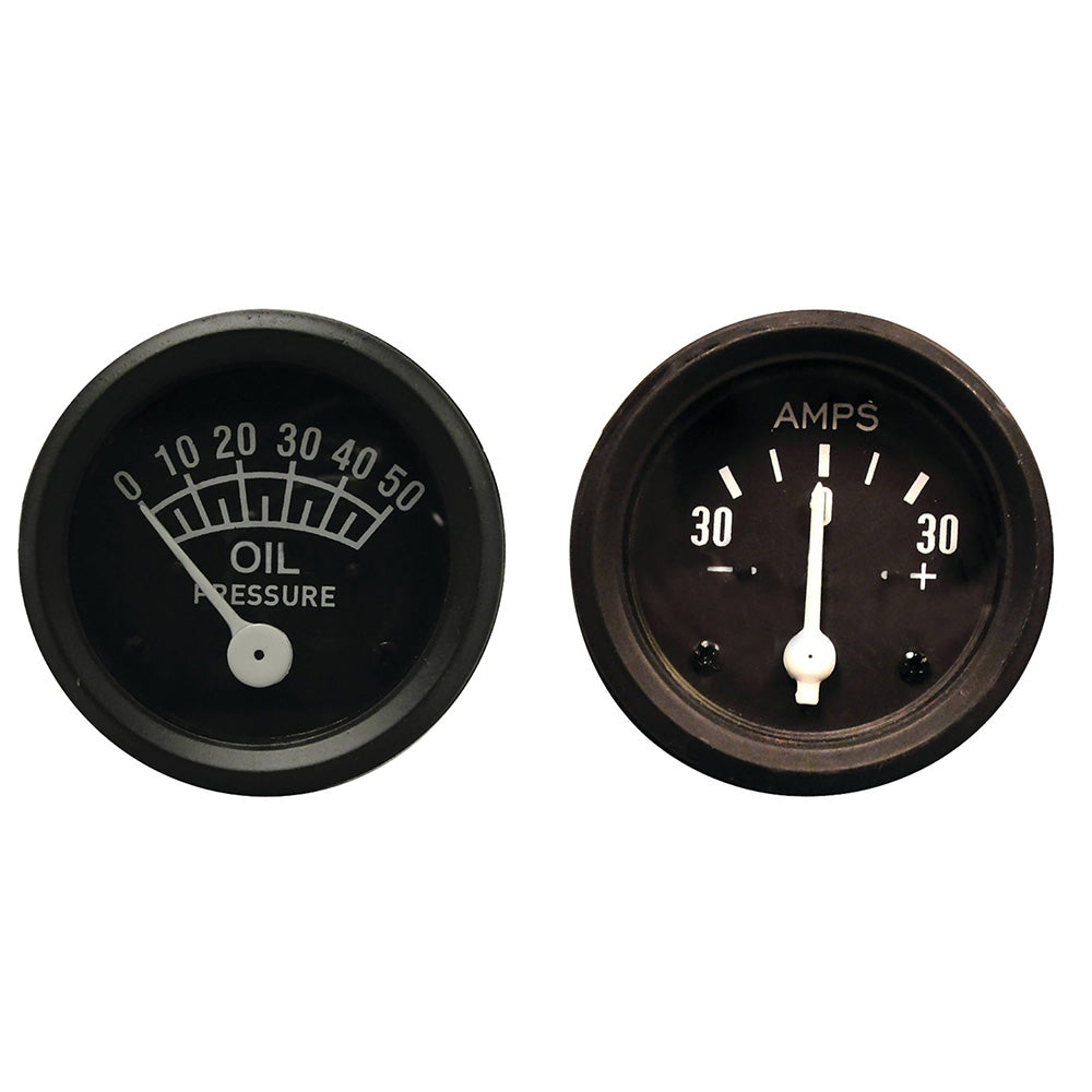 9N9273A A0NN10670A 61063 66887 Oil Pressure Ammeter Gauge Set Fits Ford  2N, 600