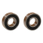Two Bearings SC0228LU, 99502H-2RS Replacement High Speed Bearings 2 PK