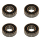 QTY 4: Spindle Bearing
 Fits Hahn Replaces 326985