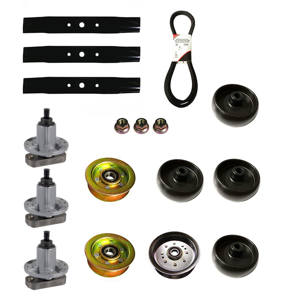 Rebuild Deck Kit for 48" Deck Fits John Deere LA120 130 145 Lawn Mower