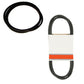 Deck and Drive Belt Set 
 Fits AYP Replaces 130801 Made with Aramid