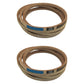 Qty: 2 Belt 
 Fits John Deere Replaces M124895 Made with Aramid