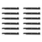 Qty 12: Notched High-Lift Mower Blade
 Fits Dixie Chopper Replaces 30227-60