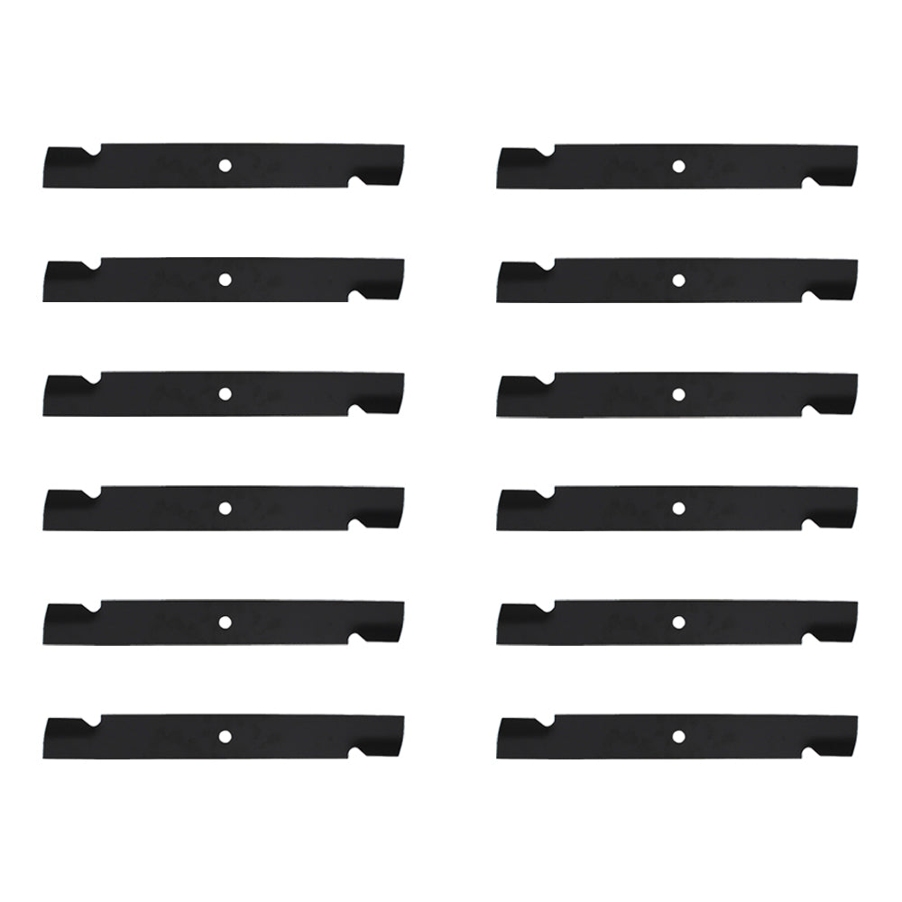 Qty 12: Notched High-Lift Mower Blade
 Fits Ariens Replaces 08899100