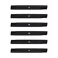 (6) Medium Lift Blades Fits Toro Groundsmaster 106-0629 108-1124 44-6250