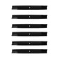 (6) Medium Lift Blades Fits Toro Groundsmaster 106-0629 108-1124 44-6250
