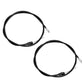 2PK Shift Cable Fits John Deere GC00578 GC0058 AM107139 JA65 JE75 JX75 JX85