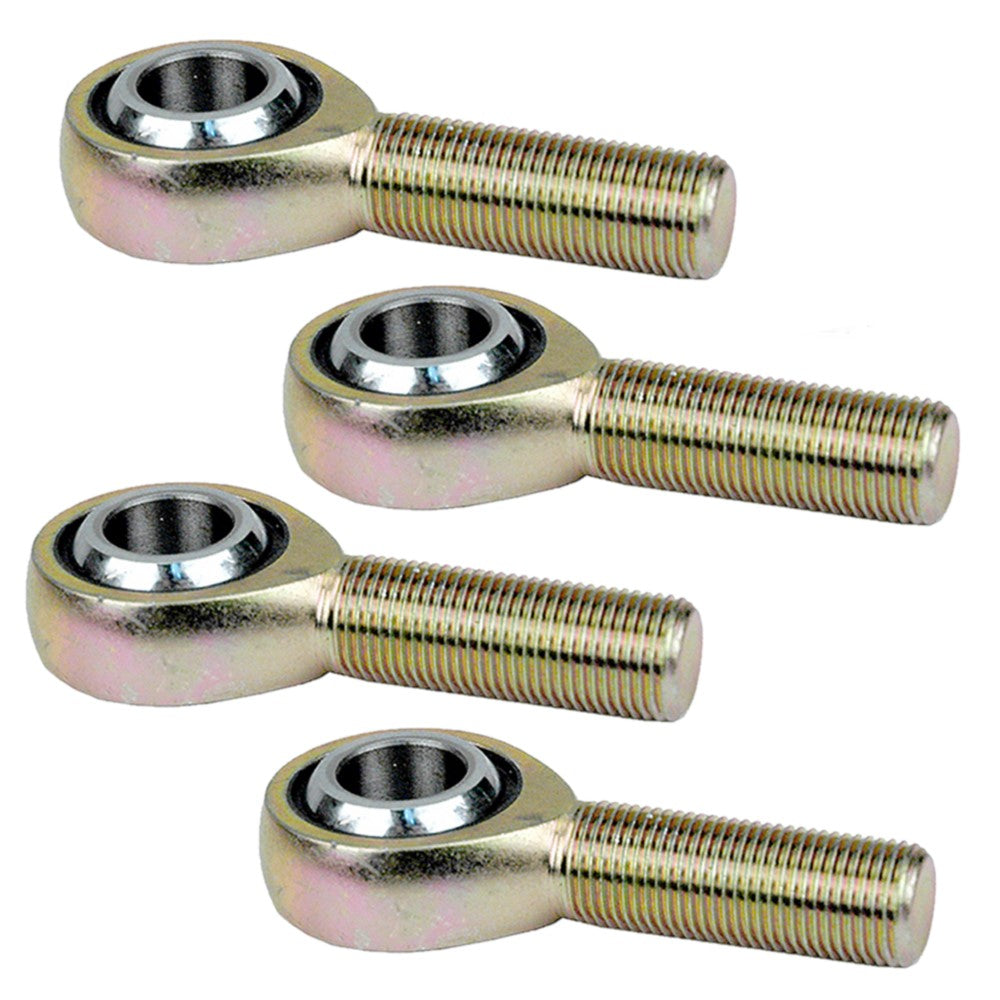 QTY 4: 18 Male Rod End
 Fits Bobcat Replaces 2188142-01