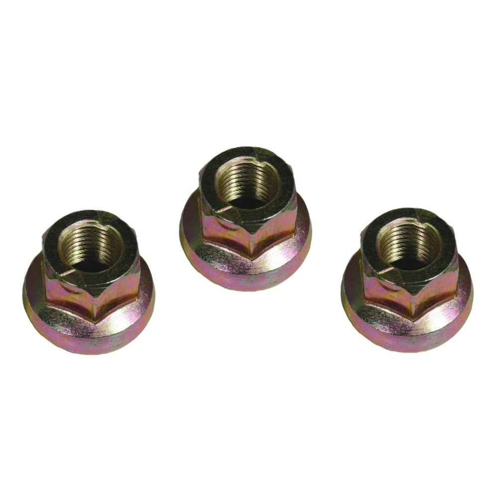 Qty 3: Pulley Lock Nut
 Fits Husqvarna Replaces 532 13 72-66
