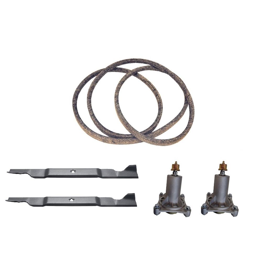 Belt, Blades and Spindles Kit 
 Fits AYP Replaces 405143 Made with Aramid