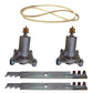 Deck Rebuild Kit 42" Fits Craftsman YT3000 (D67A1) 192870,138971,429636
