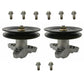 2 Spindles w/ Self-Tapping Bolts Fits Cub Cadet Fits Toro 112-0460 918-0659A