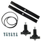 Deck Kit 42" Fits Craftsman Lawnmower 130794 Mandrel & 144959 Belt