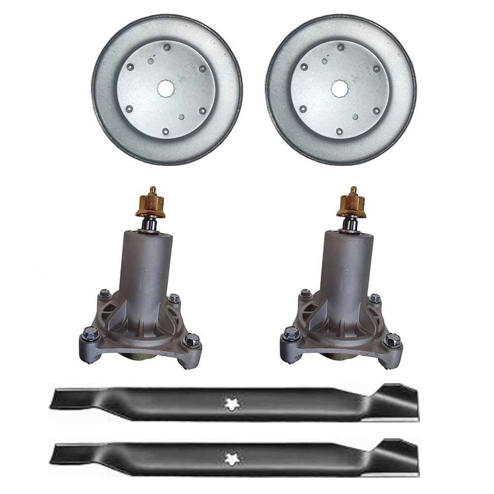 Spindles, Blades, & Pulleys Fits AYP Replaces 127843