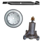 Spindle, Blade and Pulley Fits Ariens Replaces 21546095