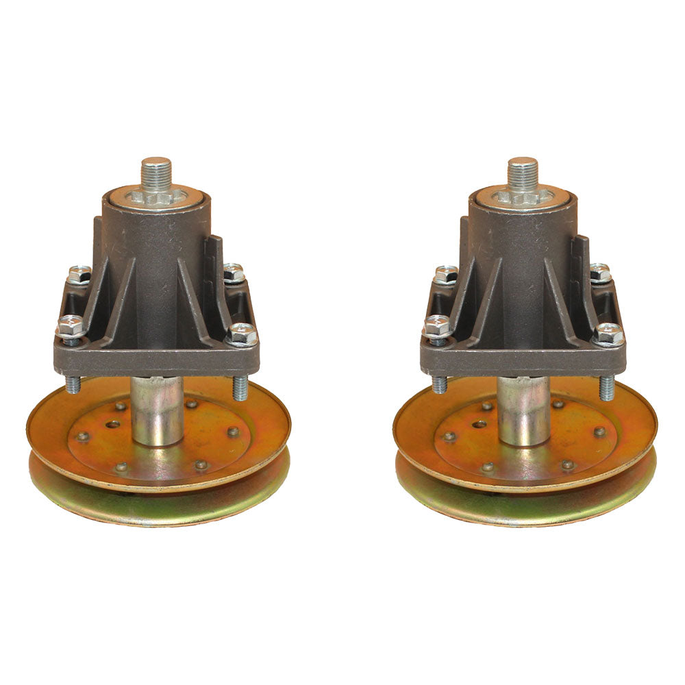 QTY 2: Mower Deck Spindles w/Bolts
 Fits MTD Replaces 618-0660