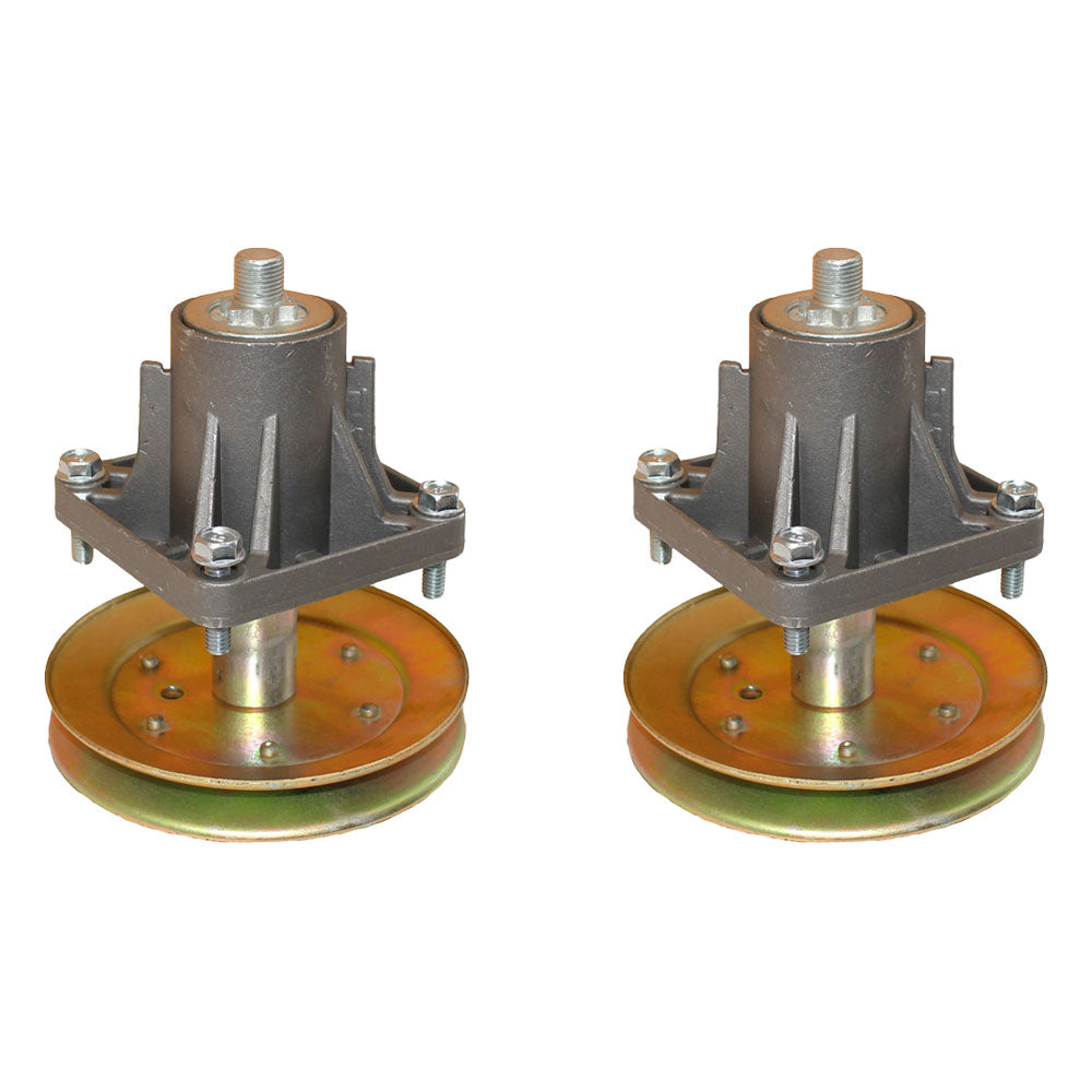 QTY 2: Mower Deck Spindles w/Bolts
 Fits Cub Cadet Replaces 618-0660