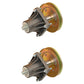 QTY 2: Mower Deck Spindles w/Bolts
 Fits Cub Cadet Replaces 618-0660