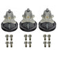 3 Spindle Assemblies with Bolts
 Fits John Deere Replaces GX20234