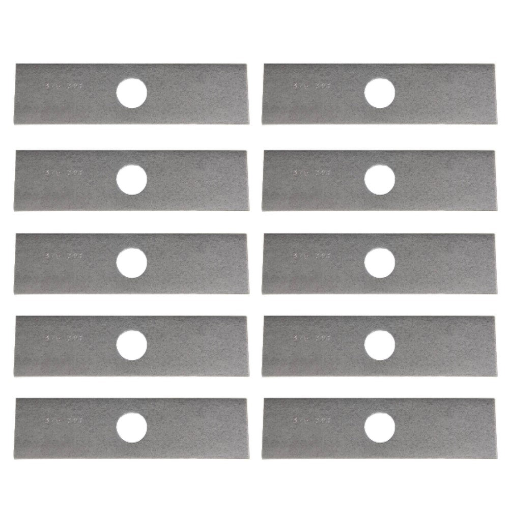 (10) Pk Edger Blades 8" X 2" fits Echo Fits Husqvarna Fits Ryobi fits Shindaiwa