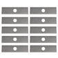 Qty 10: Edger Blade
 Fits Shindaiwa Replaces 72950-92100-NotHeatTreated