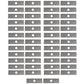 Qty 50: Edger Blade
 Fits Stihl Replaces 4133 713 4101-NotHeatTreated