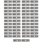 Qty 50: Edger Blade
 Fits Ryobi Replaces 613223-NotHeatTreated