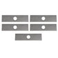 Qty 5: Edger Blade
 Fits Green Machine Replaces 237001-NotHeatTreated