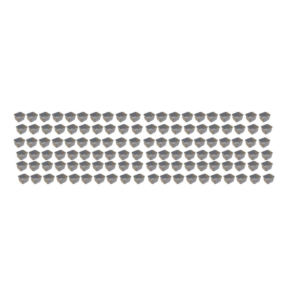 (Pack of 200) Gray Cage Cups hold 1 Pint (16 fl oz) to Hang Feed & Water for Pet