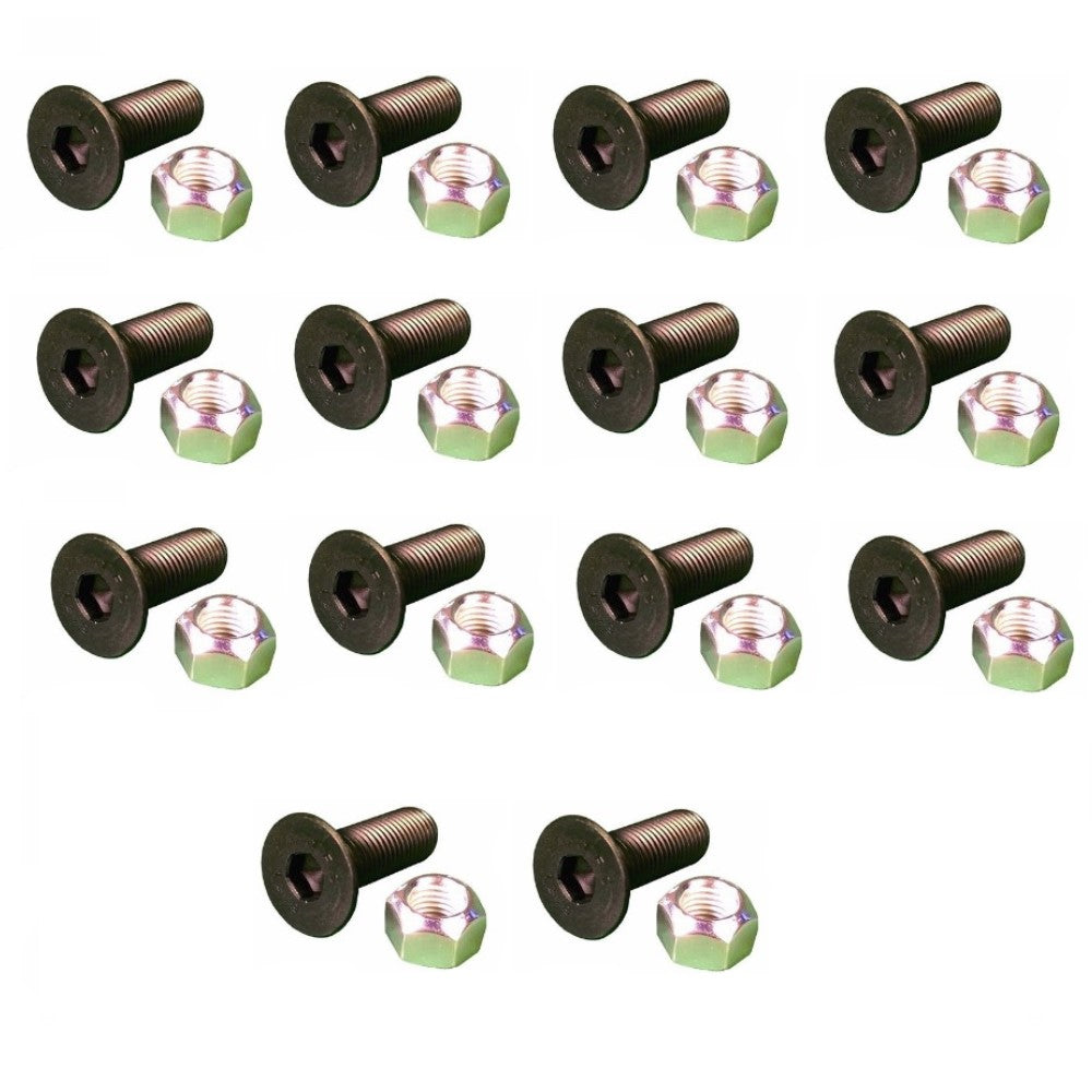 (14) Replacement Screws & (14) Replacement Nuts  Fits CAT Models 5/8" x 2.5"
