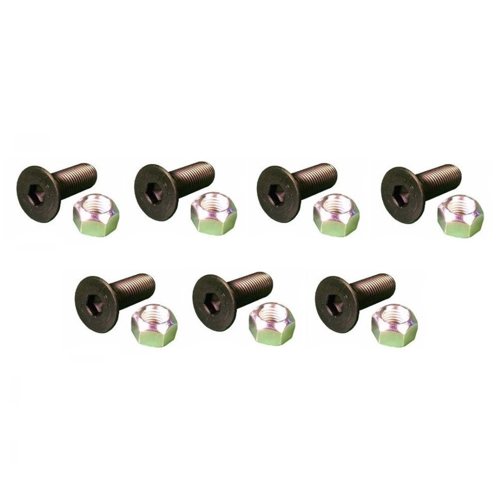 (7) Replacement Screws & (7) Replacement Nuts Fits CAT Models 5/8" x 2.5"