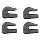 4 Weld On Grab Chain Hooks 5/16" G70 WLL 4,700 Bucket Trailer Rigging 0900103