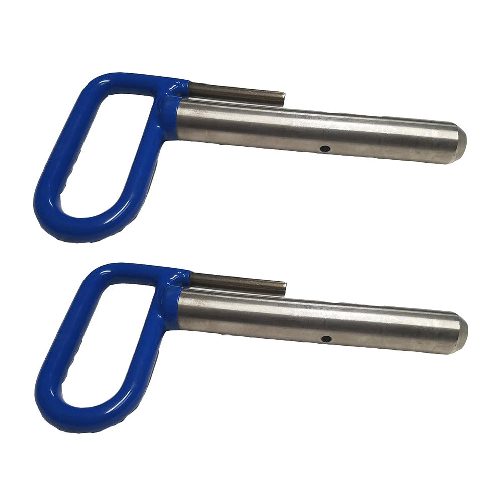 2PK Blue Connect Pin Assembly fits Meyer Snow Plow 11859 413422 1302047