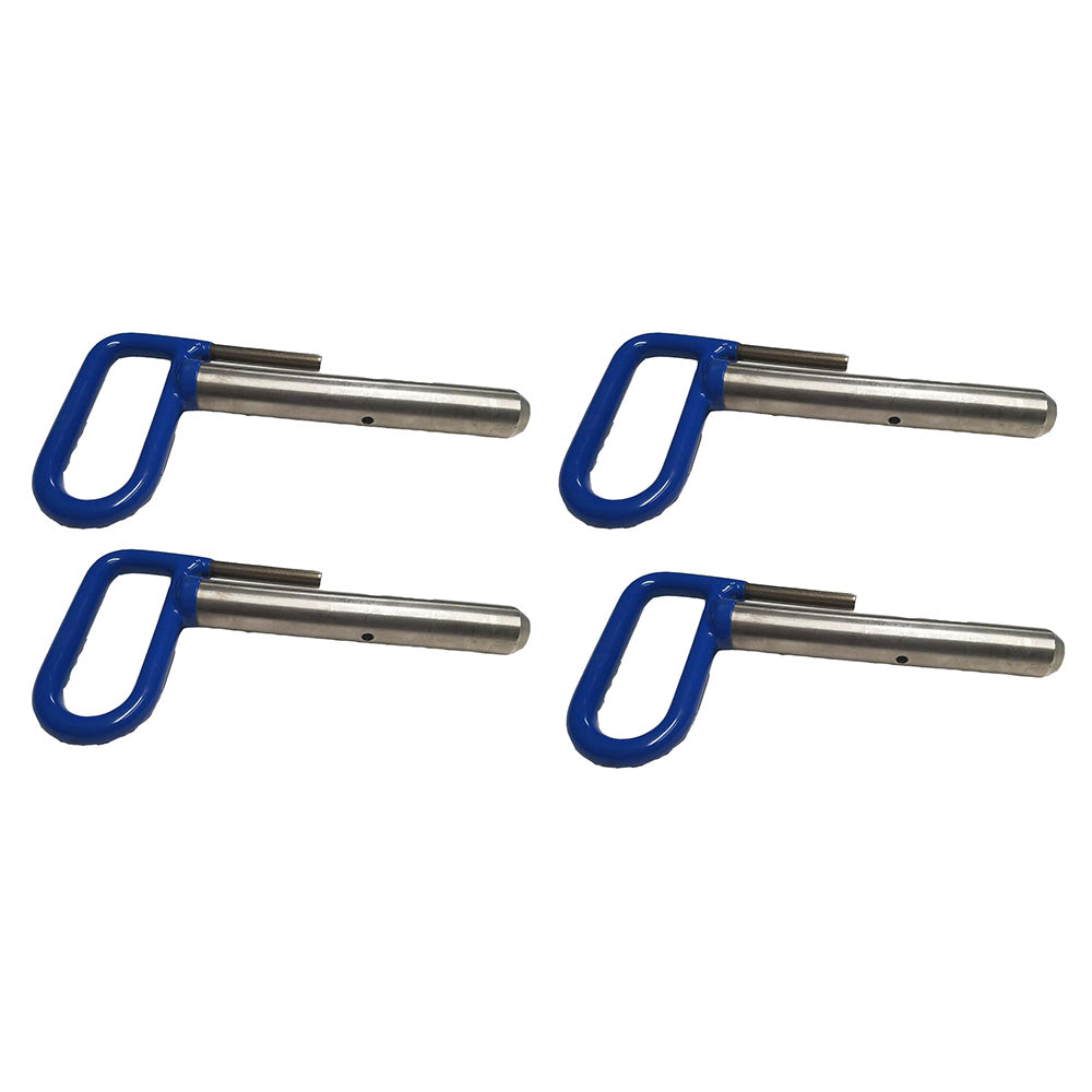 New Aftermarket Pack of 4 Blue Connect Pins 1302047 11859 Fits Meyer