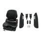 PV9003 HD Low-Profile Suspension Seat with Armrest Set Fits Universal Products