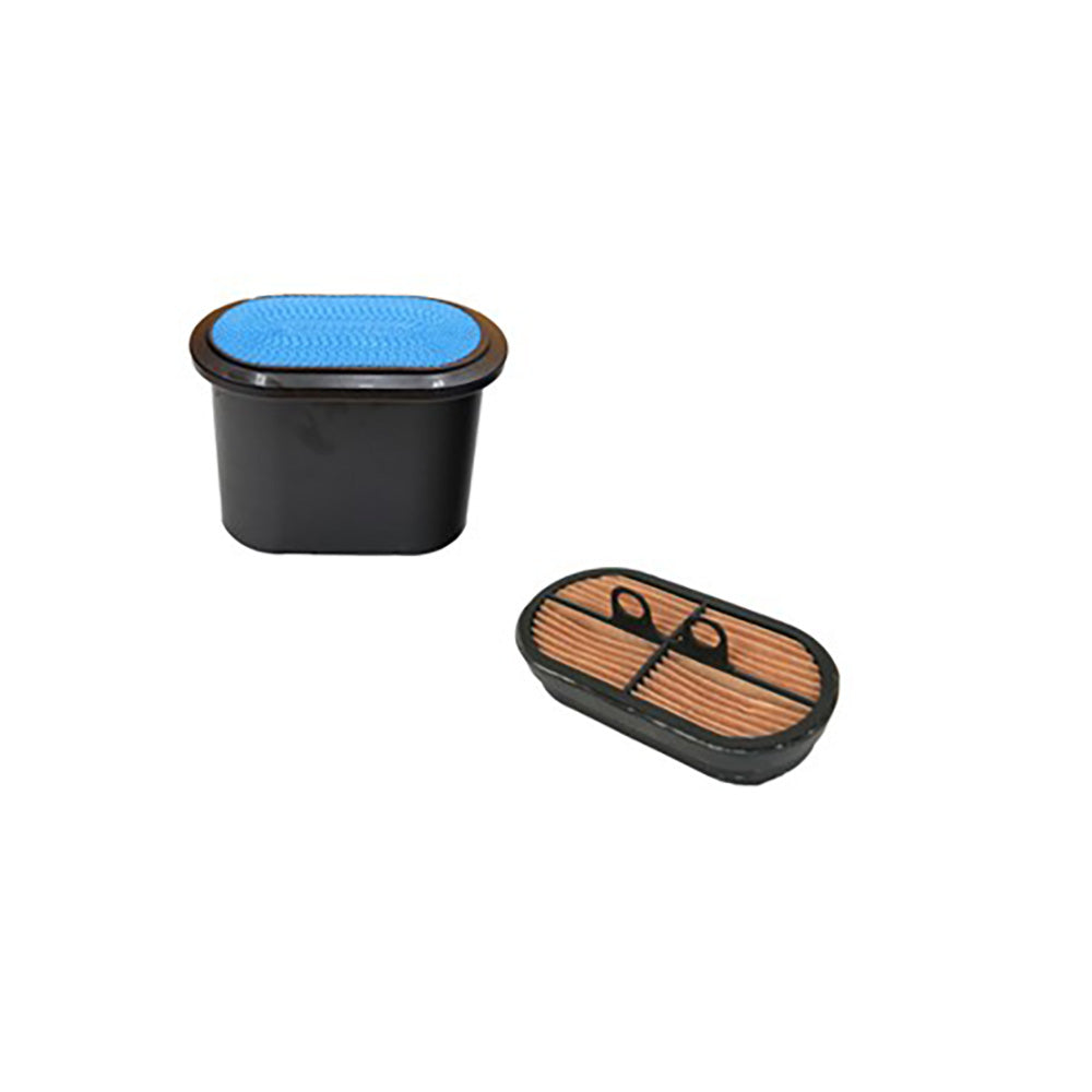 Inner & Outer Air Filter Set Fits Ford/New Holland Replaces 87356353