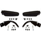 Black Seat w/Flip Up Armrests & Seat Rails Fits Komatsu