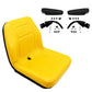 Yellow Seat Fits John Deere 130 160 165 316 318 322 330 332 420 430 STX38 Mowers