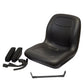 AM107759 One New Black Seat Fits Kubota L48  L3010 L3410 L3710 L4310 L4610