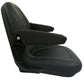 AM107759 One New Black Seat Fits Kubota L48  L3010 L3410 L3710 L4310 L4610