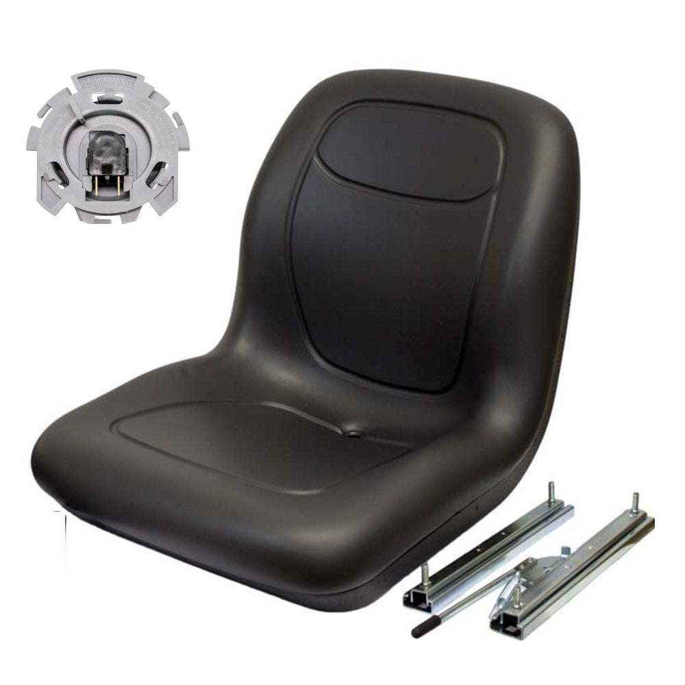 New Black Seat Fits Bobcat 453 463 540 542 553 653 743 753 763 853 863 963 Loade