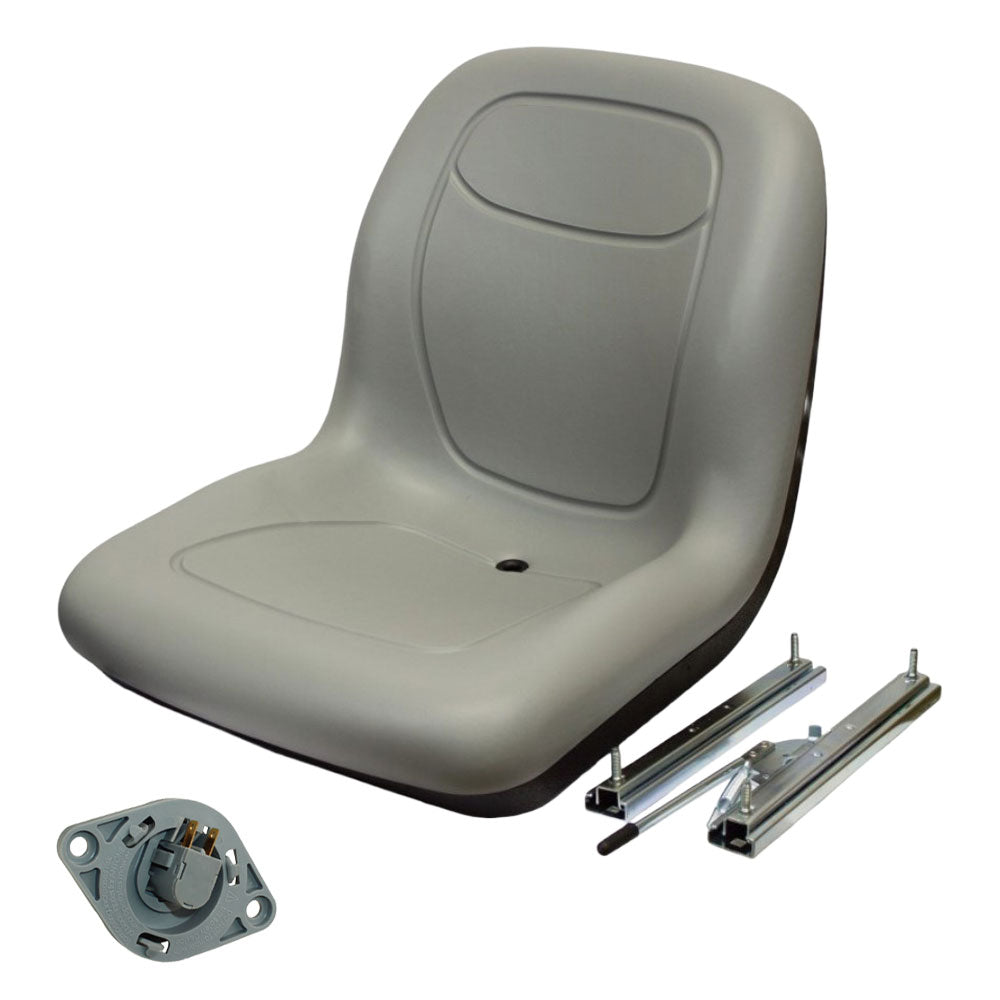 Gray Seat Fits New Holland LX465 LX485 LX565 LX665 L865 LX885 LX985 LS120 LS125
