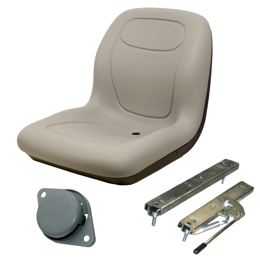 Gray Seat Fits New Holland LX465 LX485 LX565 LX665 L865 LX885 LX985 LS120 LS125