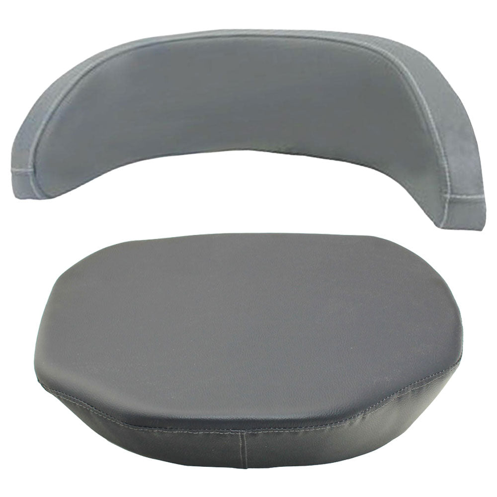 Grey Vinyl Seat Cushion Set 1041995M1 1032434M1 Fits Massey Ferguson 1080 150