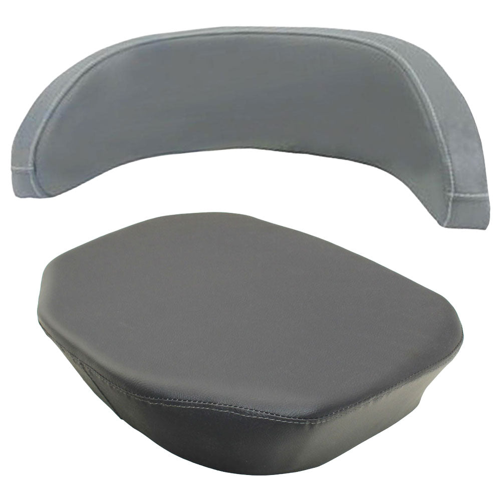 Grey Vinyl Seat Cushion Set 1041995M1 1032434M1 Fits Massey Ferguson 1080 150