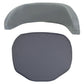 Grey Vinyl Seat Cushion Set 1041995M1 1032434M1 Fits Massey Ferguson 1080 150