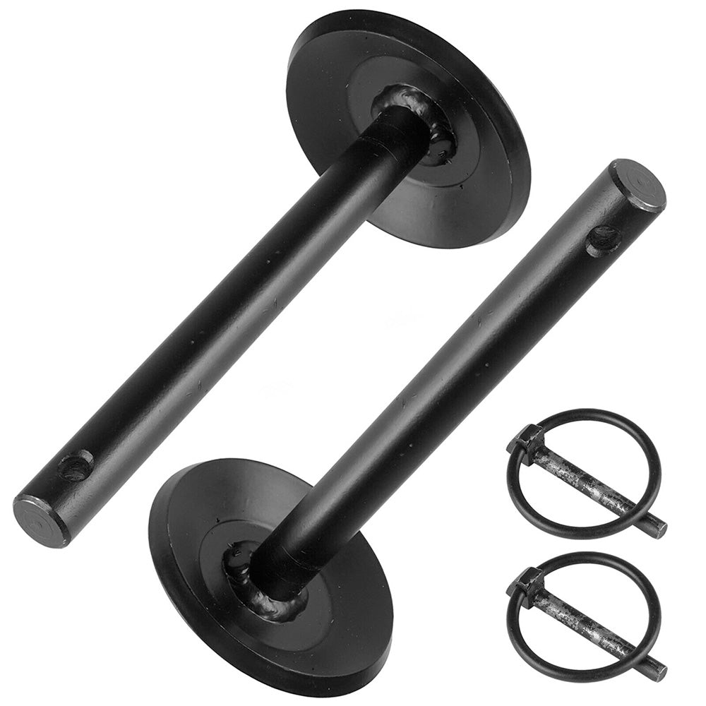 Heavy-Duty Snow Plow Skid Shoes (Pair) for ATV & UTV - 5/8" Shaft