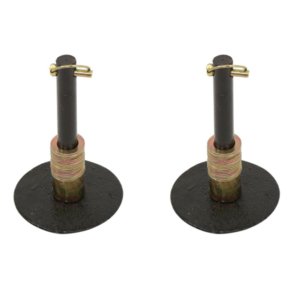 Qty 2: Heavy Duty Snow Plow Shoe Assembly Fits Sno-Way Replaces 1303505