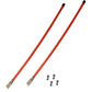 (4) Snow Plow Shoes & 27" Snow Plow Markers Fits Western Replaces 2040