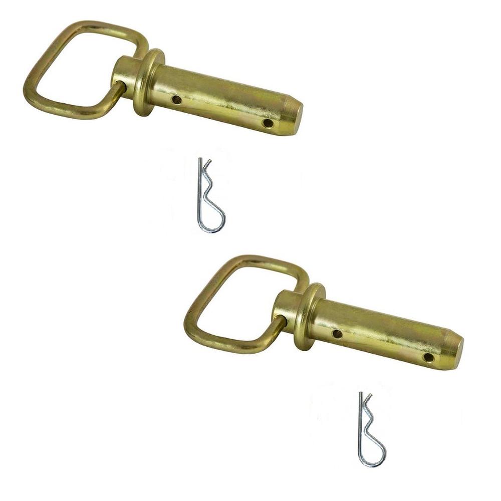 Qty 2: HITCH PIN WITH COTTER PIN  Fits Western Replaces 1302245